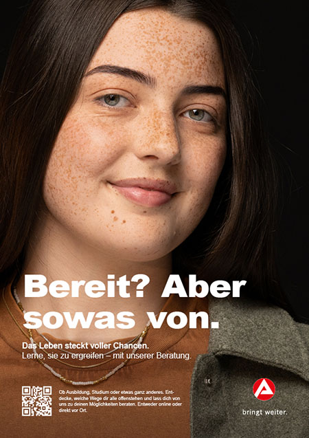 Bereit? Aber sowas von. Berufsberatung der Arbeitsagentur